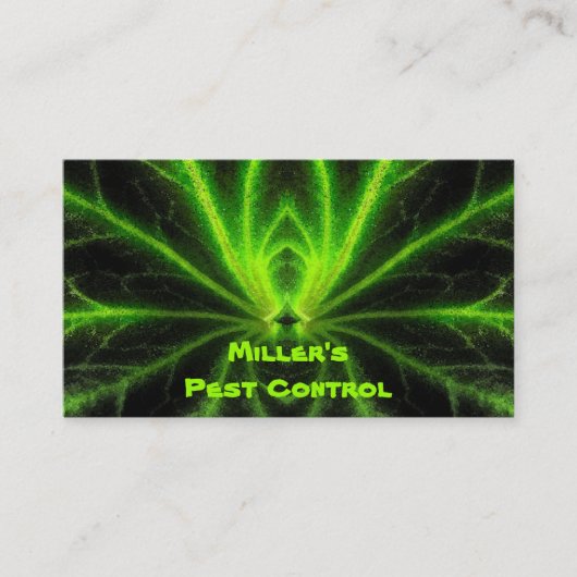 害虫駆除 名刺 (正面)