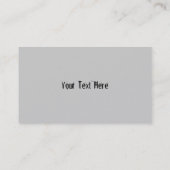 害虫駆除: 鉛筆のリス: ビジネス 名刺 (裏面)