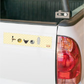 宴の醸造の会社のバンパー バンパーステッカー (トラック上)