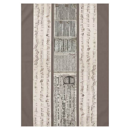 宴会の原稿 テーブルクロス (正面)