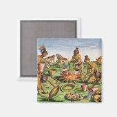 宴会の準備， 'Brevisから マグネット (正面/裏面)