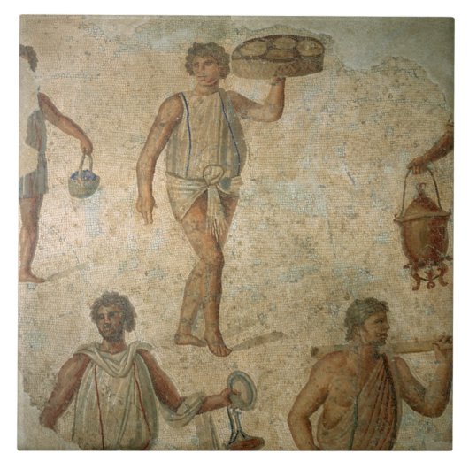 宴会、大理石、リチウムの片のための準備 タイル (正面)