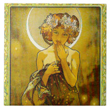 宵の明星-大きいセラミックタイル