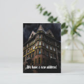 家おもしろいの住所の幽霊のよく出る変更 案内ポストカード (スタンド正面)