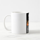 家おもしろいを出て仕事に戻る コーヒーマグカップ (左)