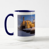 家および城のマグ マグカップ (左)