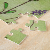 家お洒落と花 ジグソーパズル (側面)