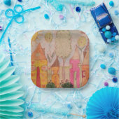 家お洒落屋 ペーパープレート (パーティー)