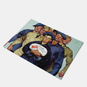 家からのウィリーGillisのパッケージ ドアマット (アングル)