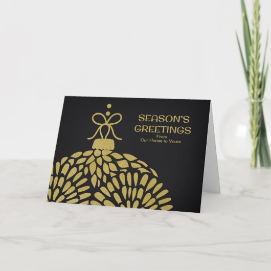 家から君への季節の挨拶 シーズンカード (正面)