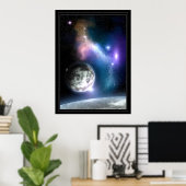 家から帰る道に ポスター (ホームオフィス)