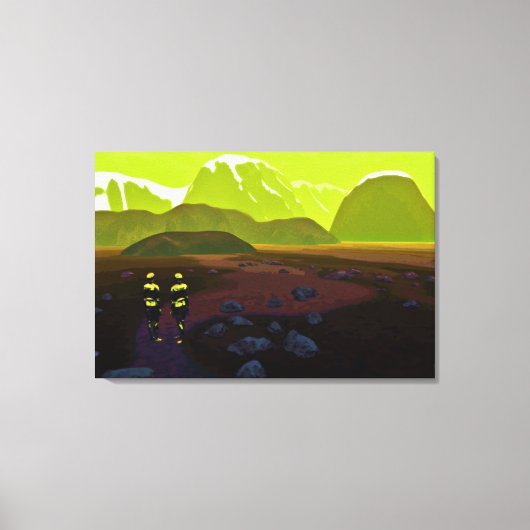 家から遠く キャンバスプリント (正面)