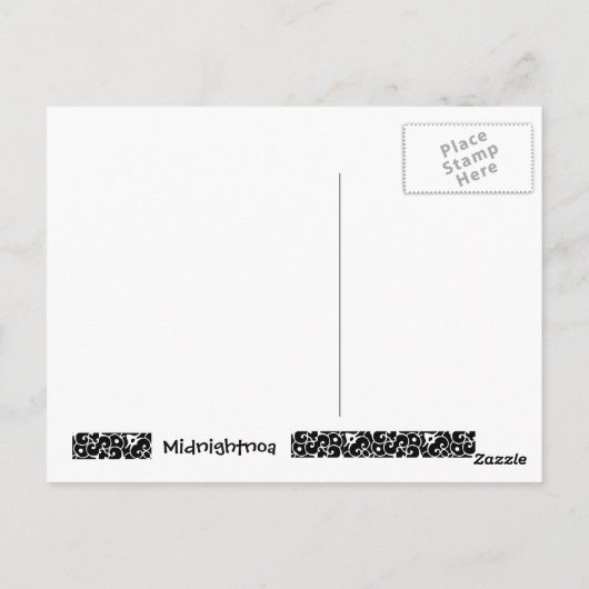 家から遠く ポストカード (裏面)