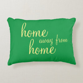 家かわいらしに帰遠くにる緑色のアクセント枕 アクセントクッション