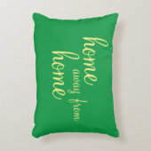 家かわいらしに帰遠くにる緑色のアクセント枕 アクセントクッション (正面(垂直))