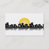 家が付いている名刺 名刺 (裏面)