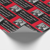 家が割れて立ち行けない ラッピングペーパー (角)