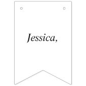 家であなたにプロポーズ　結婚してくれる？ バンティングフラッグ (第1の旗)