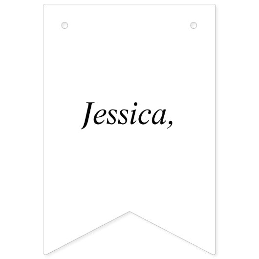 家であなたにプロポーズ　結婚してくれる？ バンティングフラッグ (第1の旗)