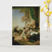 家で休息させているByron主 カード (黄色い花)