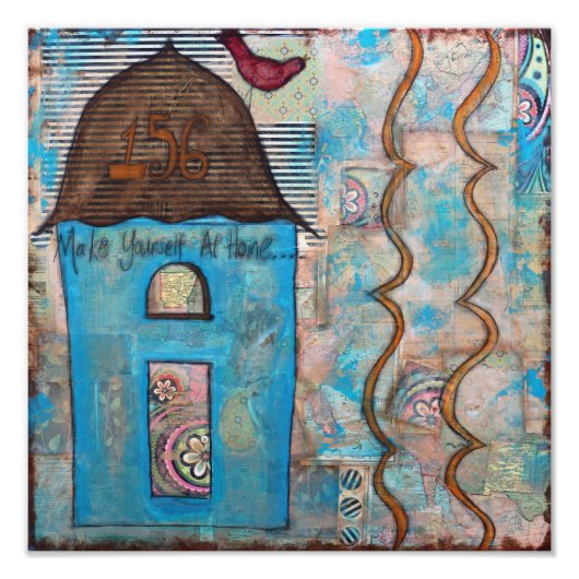 家で過ごす フォトプリント            (正面)