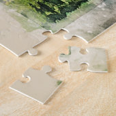 家とゴンドラのあるヴェネツィア運河。イタリア。 ジグソーパズル (側面)