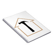 家とハンマー ノートブック (右側)