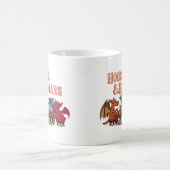 家と人間、ロレプレイングマグDnDマグ コーヒーマグカップ (中央)