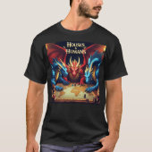 家と人間 Tシャツ (正面)