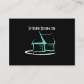 家と鍵 名刺 (裏面)