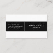 家と鍵 名刺 (裏面)