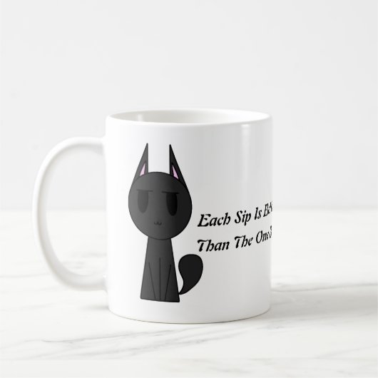 家にいるのが私の専門 コーヒーマグカップ (左)