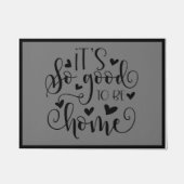 家にいるのはとても良い ドアマット (正面)