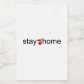 家にいる フードラベル (シングルラベル)