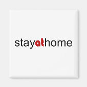 家にいる マグネット (正面)