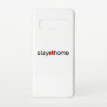 家にいる SAMSUNG GALAXY S10ケース<br><div class="desc">家にいなさい。</div>