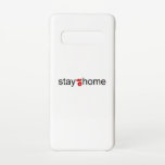 家にいる SAMSUNG GALAXY S10ケース<br><div class="desc">家にいなさい。</div>