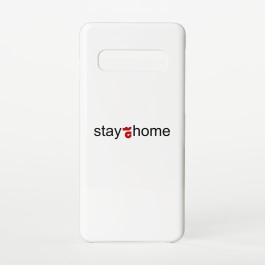 家にいる SAMSUNG GALAXYケース (裏面)