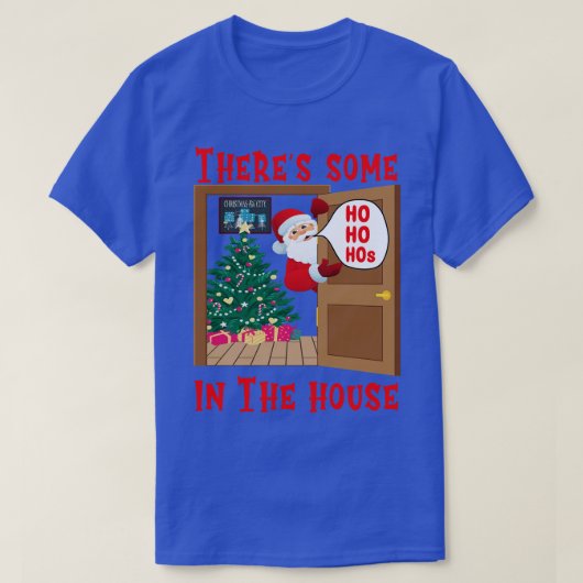 家にホーホスが居る Tシャツ (デザイン正面)