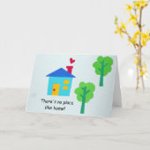 家に似た場所はない! カード (黄色い花)