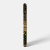 家に寄りかかる自転車 iPhoneケース (左側面)