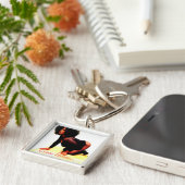 家に帰って下さい キーホルダー (側面)