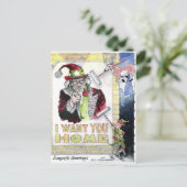 家に帰って欲しい ポストカード (スタンド正面)