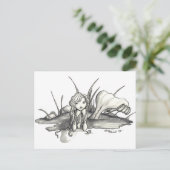 家に帰るための小さな池 ポストカード (スタンド正面)