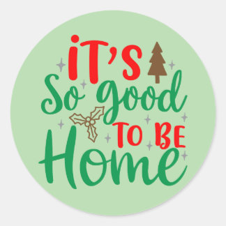 家に帰るのがとても良い ラウンドシール