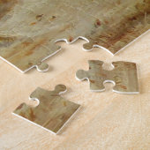 家に帰る雪の嵐に勇敢な先駆者 ジグソーパズル (側面)