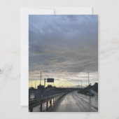 家に帰る 招待状 (正面)