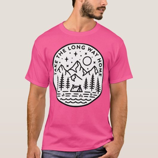 家に帰る Tシャツ (正面)