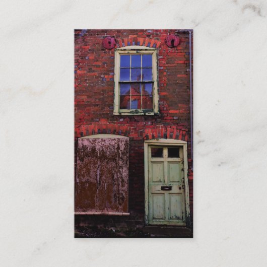 家に忘れられる 名刺 (正面)