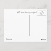 家に戻る… ポストカード (裏面)